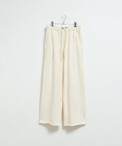 LENO（リノ）の「「LENO / リノ」FRNCH TERRY  SWEATPANTS（その他パンツ・レディース・オフホワイト/ネイビー・1/2）」の5枚目の写真