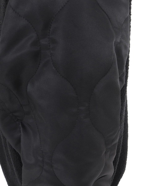CAMBIO(カンビオ)の「mj11708-Boa×Nylon Hooded Blouson フーデッドブルゾン(A70426cmb)(ブルゾン・メンズ・ブルー/オリーブ/ブラック・S/M/L)」の10枚目の写真