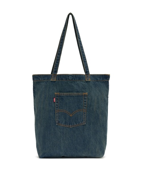 Levi's(リーバイス)の「Levi's/リーバイス トートバッグ(トートバッグ・レディース・ダークインディゴブルー・OS)」の2枚目の写真