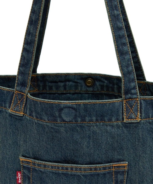 Levi's(リーバイス)の「Levi's/リーバイス トートバッグ(トートバッグ・レディース・ダークインディゴブルー・OS)」の5枚目の写真