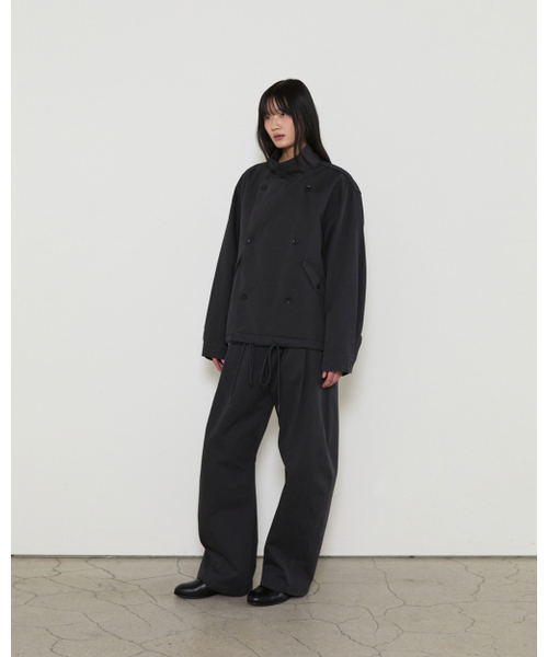 THEENDQUESTION(ジエンドクエスチョン)の「Chino belt pants / DARK GRAY(その他パンツ・レディース・その他・1/2/3)」の5枚目の写真