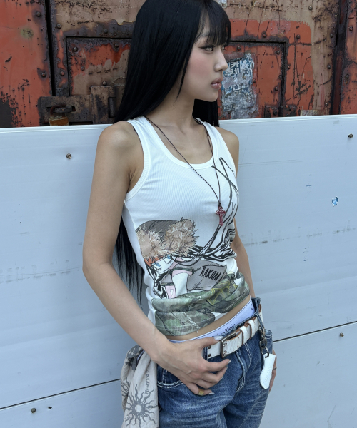 AAKAM(アーカム)の「ChaCha Freestyle Sleeveless (White)(Tシャツ/カットソー・レディース・その他・1/2)」の7枚目の写真