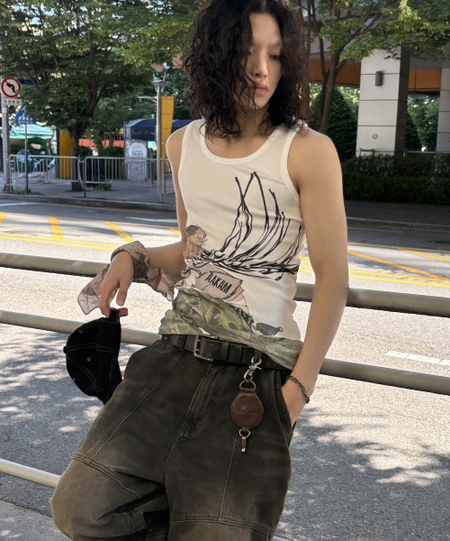 AAKAM(アーカム)の「ChaCha Freestyle Sleeveless (White)(Tシャツ/カットソー・レディース・その他・1/2)」の8枚目の写真