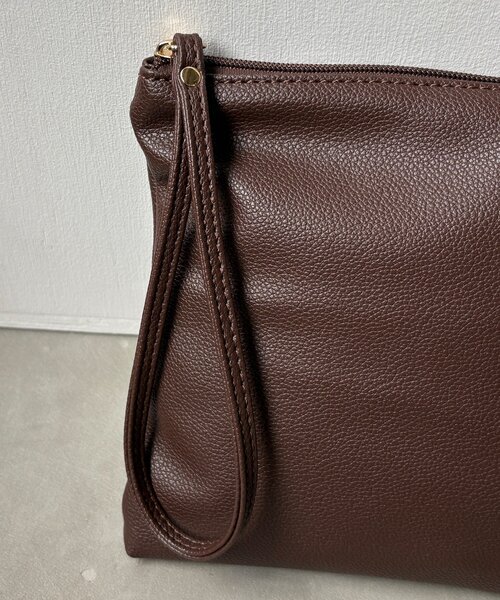 DouDou(ドゥドゥ)の「【OKOCHI企画】ポーチ付メッシュトートバッグ(トートバッグ・レディース・ブラック/ブラウン・FREE)」の13枚目の写真