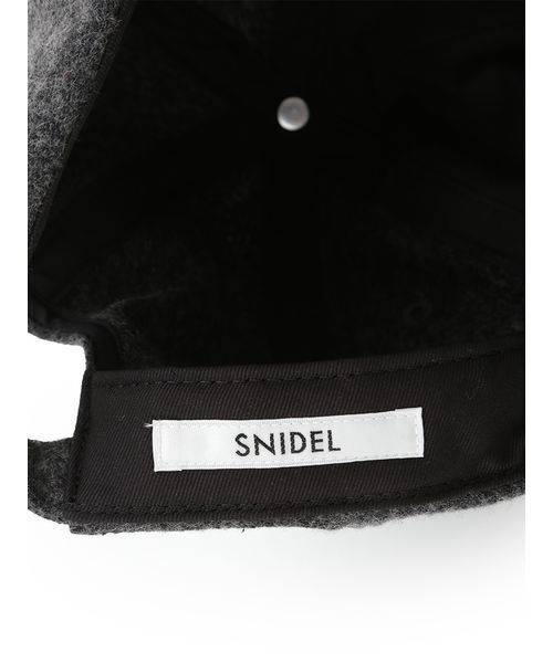 SNIDEL(スナイデル)の「パールロゴキャップ(キャップ・レディース・ダークネイビー/ダークブラウン/アニマル/ダークグレー・F)」の19枚目の写真