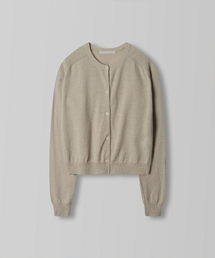 Lino Knit Cardigan_Beige
