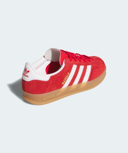 adidas(アディダス)の「ガゼル インドア / GAZELLE INDOOR / アディダスオリジナルス adidas Originals(スニーカー・キッズ・レッド・19.0cm/20.0cm/21.0cm/17.0cm/18.0cm)」の5枚目の写真