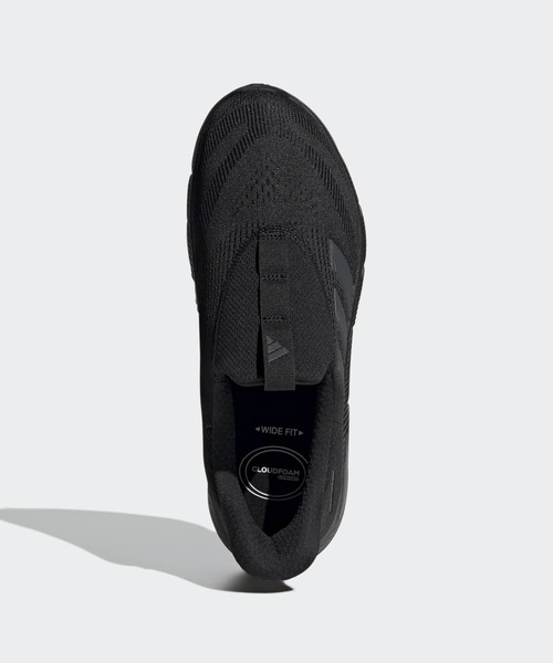 adidas（アディダス）の「CLOUDFOAM フレックス ラウンジ ラピッドフィット / CLOUDFOAM FLEX LOUNGE RAPIDFIT / アディダス adidas（スニーカー・メンズ・ブラック・24.5cm/25.0cm/25.5cm/26.0cm/26.5cm/27.0cm/27.5cm/28.0cm/28.5cm/29.0cm）」の2枚目の写真