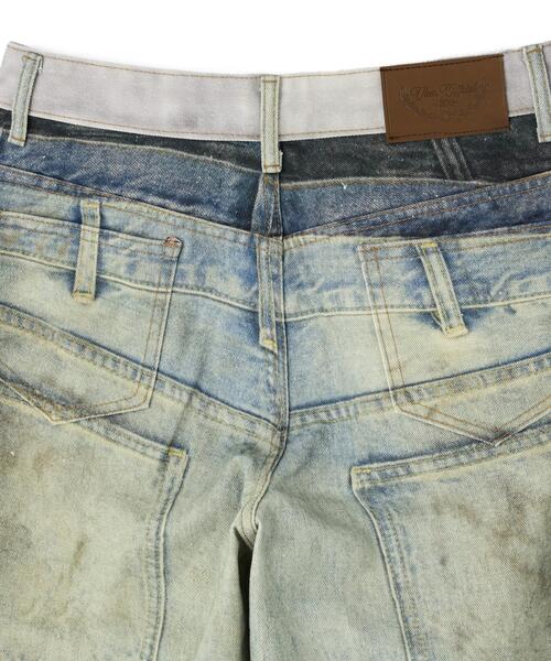 L.H.P（エルエイチピー）の「MAVYTH/メヴィス/TROMPE-I'OEIL DENIM PANT（デニムパンツ・メンズ・その他4・L/M）」の10枚目の写真