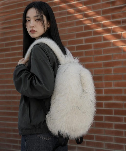 Burner(バーナー)の「【FEMLY DAILY(フェミリーデイリー)】バックパック/リュック fem-bag-13-80【RBT】(バックパック/リュック・レディース・ブラック/グレー/ホワイト・FREE)」の10枚目の写真