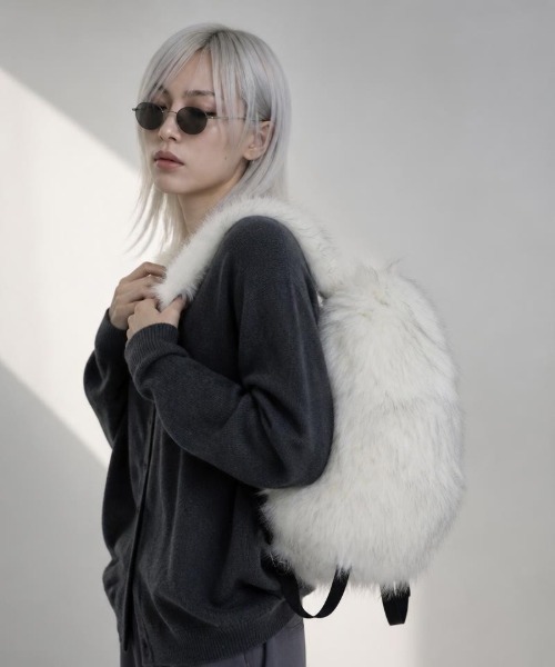 Burner(バーナー)の「【FEMLY DAILY(フェミリーデイリー)】バックパック/リュック fem-bag-13-80【RBT】(バックパック/リュック・レディース・ブラック/グレー/ホワイト・FREE)」の11枚目の写真