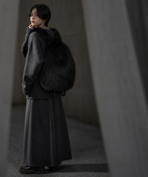 Burner(バーナー)の「【FEMLY DAILY(フェミリーデイリー)】バックパック/リュック fem-bag-13-80【RBT】(バックパック/リュック・レディース・ブラック/グレー/ホワイト・FREE)」の16枚目の写真