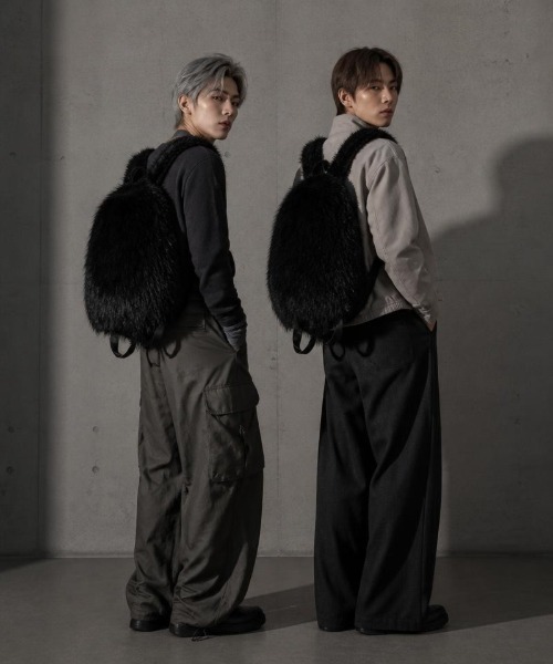 Burner(バーナー)の「【FEMLY DAILY(フェミリーデイリー)】バックパック/リュック fem-bag-13-80【RBT】(バックパック/リュック・レディース・ブラック/グレー/ホワイト・FREE)」の17枚目の写真