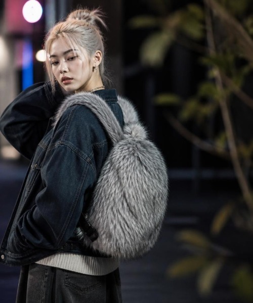 Burner(バーナー)の「【FEMLY DAILY(フェミリーデイリー)】バックパック/リュック fem-bag-13-80【RBT】(バックパック/リュック・レディース・ブラック/グレー/ホワイト・FREE)」の20枚目の写真
