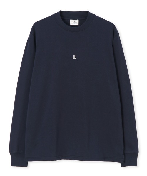 LANVIN en Bleu(ランバンオンブルー)の「シルキータッチ クルーネック ロンT(Tシャツ/カットソー・メンズ・ブルーグレー/ネイビー/グレー/ブラック/ホワイト・46/48/50/52)」の20枚目の写真