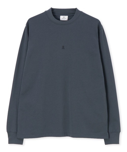 LANVIN en Bleu(ランバンオンブルー)の「シルキータッチ クルーネック ロンT(Tシャツ/カットソー・メンズ・ブルーグレー/ネイビー/グレー/ブラック/ホワイト・46/48/50/52)」の18枚目の写真