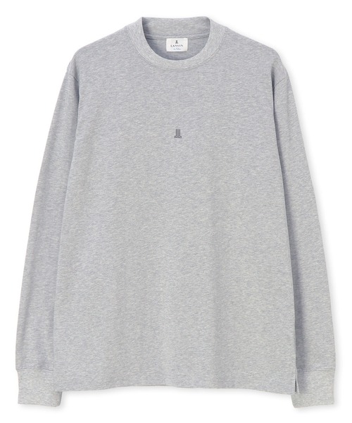 LANVIN en Bleu(ランバンオンブルー)の「シルキータッチ クルーネック ロンT(Tシャツ/カットソー・メンズ・ブルーグレー/ネイビー/グレー/ブラック/ホワイト・46/48/50/52)」の21枚目の写真
