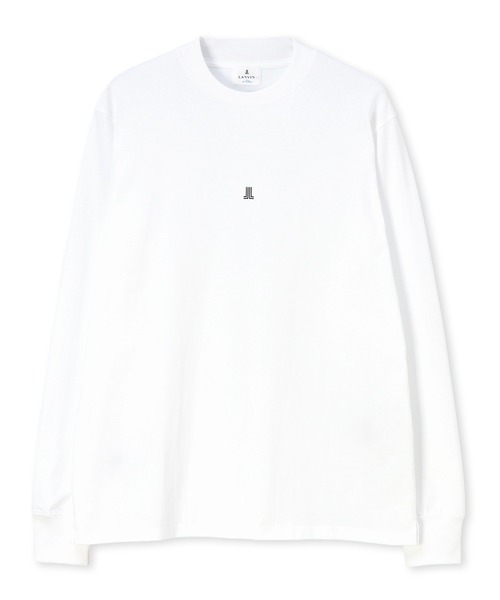 LANVIN en Bleu(ランバンオンブルー)の「シルキータッチ クルーネック ロンT(Tシャツ/カットソー・メンズ・ブルーグレー/ネイビー/グレー/ブラック/ホワイト・46/48/50/52)」の19枚目の写真