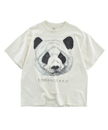 【USED】90’s ONE PLANET “PANDA” アニマル Tシャツ USA製