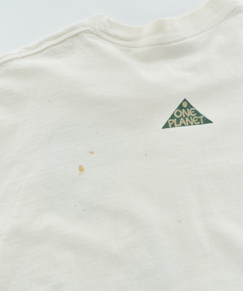 VINTAGE(ヴィンテージ)の「【USED】90’s ONE PLANET “PANDA” アニマル Tシャツ USA製(Tシャツ/カットソー・メンズ・ホワイト・X-LARGE)」の10枚目の写真