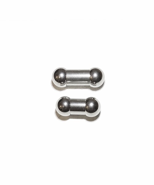 MORPH(モルフ)の「MORPH モルフ バーベル ボディーピアス 0ゲージ 8mm~10mm(ピアス(片耳用)・レディース・シルバー・8/10/12)」の2枚目の写真