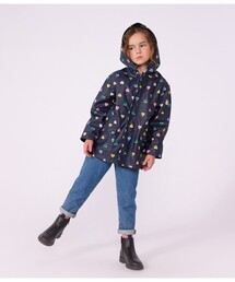 PETIT BATEAU（プチバトー）の「ハートプリントヨットパーカ（マウンテンパーカー）」