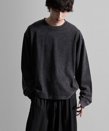 【RUUBON】cropped long sleeve Tee / クロップドロングスリーブTシャツ/ロンT
