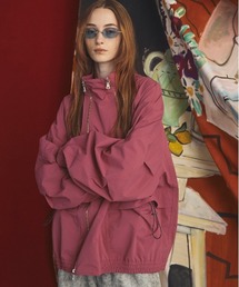 MAISON SPECIAL（メゾンスペシャル）の「《UNISEX》Three-Layer Asymmetrical Front Zip Prime-Over Stand Collar Blouson 3レイヤーアシンメトリーフロントZIPプライムオーバースタンドブルゾン【MAISON SPECIAL メゾンスペシャル】■セットアップ対応■（ブルゾン）」