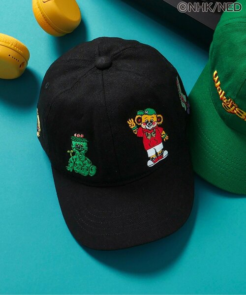 BREEZE(ブリーズ)の「The Wakey Show 刺繍キャップ(キャップ・キッズ・ブラック/グリーン・50/54/58)」の1枚目の写真