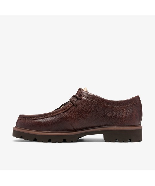 Clarks(クラークス)の「Cleyhill Seam/クレイヒルシーム(ブラウンコンビ)(モカシン/デッキシューズ・メンズ・ブラウン・UK6/UK6.5/UK7/UK7.5/UK8/UK8.5/UK9/UK9.5/UK10)」の3枚目の写真