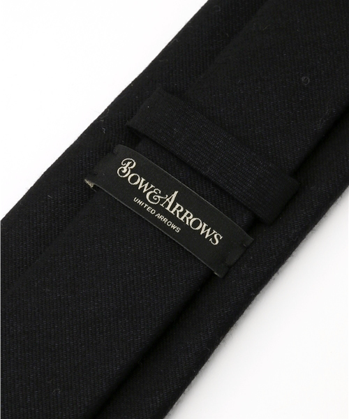 UNITED ARROWS(ユナイテッドアローズ)の「BADS SOLID TIE 2(ネクタイ・メンズ・ブラック・フリー)」の4枚目の写真