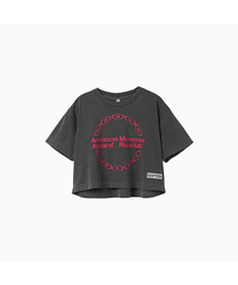 MNS x American apparel Big Circle Logo T-Shirts_Charcoal