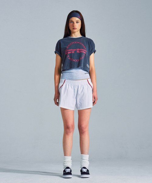MENASOO(ミナス)の「MNS x American apparel Big Circle Logo T-Shirts_Charcoal(Tシャツ/カットソー・レディース・チャコール・SMALL/MEDIUM)」の2枚目の写真