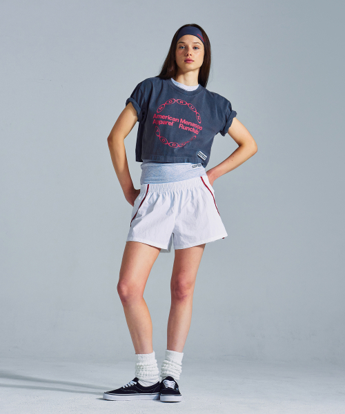 MENASOO(ミナス)の「MNS x American apparel Big Circle Logo T-Shirts_Charcoal(Tシャツ/カットソー・レディース・チャコール・SMALL/MEDIUM)」の5枚目の写真
