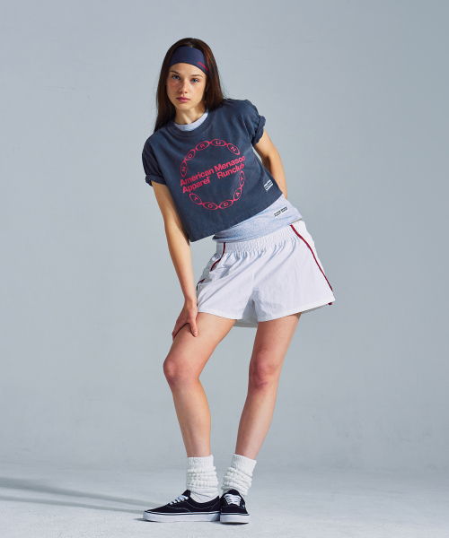 MENASOO(ミナス)の「MNS x American apparel Big Circle Logo T-Shirts_Charcoal(Tシャツ/カットソー・レディース・チャコール・SMALL/MEDIUM)」の6枚目の写真