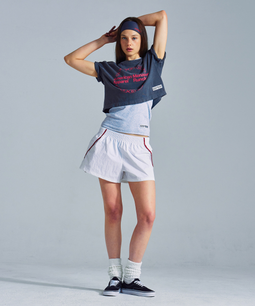 MENASOO(ミナス)の「MNS x American apparel Big Circle Logo T-Shirts_Charcoal(Tシャツ/カットソー・レディース・チャコール・SMALL/MEDIUM)」の7枚目の写真