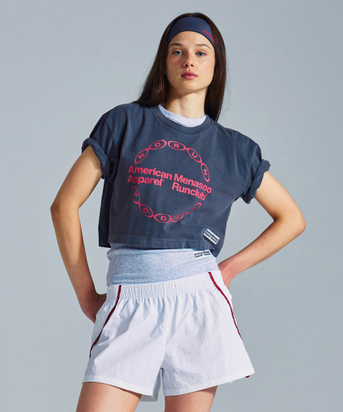 MENASOO(ミナス)の「MNS x American apparel Big Circle Logo T-Shirts_Charcoal(Tシャツ/カットソー・レディース・チャコール・SMALL/MEDIUM)」の9枚目の写真