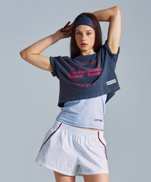 MENASOO(ミナス)の「MNS x American apparel Big Circle Logo T-Shirts_Charcoal(Tシャツ/カットソー・レディース・チャコール・SMALL/MEDIUM)」の11枚目の写真