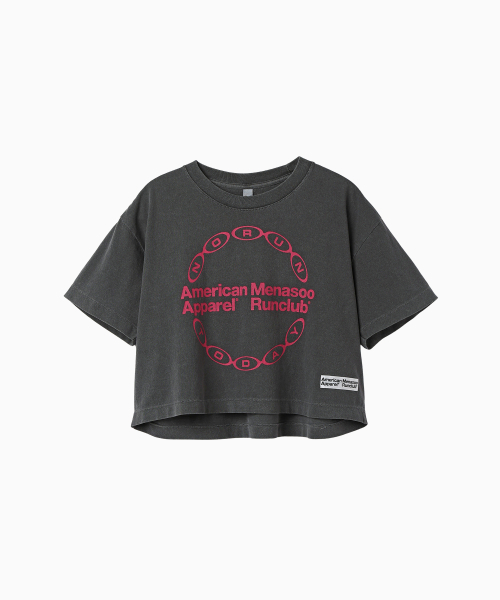 MENASOO(ミナス)の「MNS x American apparel Big Circle Logo T-Shirts_Charcoal(Tシャツ/カットソー・レディース・チャコール・SMALL/MEDIUM)」の14枚目の写真