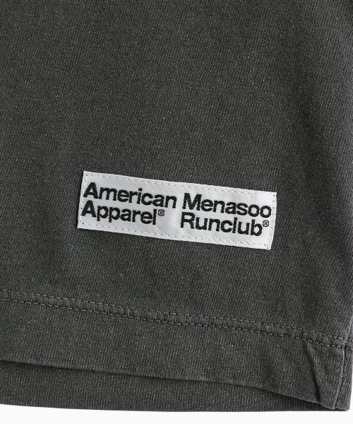 MENASOO(ミナス)の「MNS x American apparel Big Circle Logo T-Shirts_Charcoal(Tシャツ/カットソー・レディース・チャコール・SMALL/MEDIUM)」の18枚目の写真
