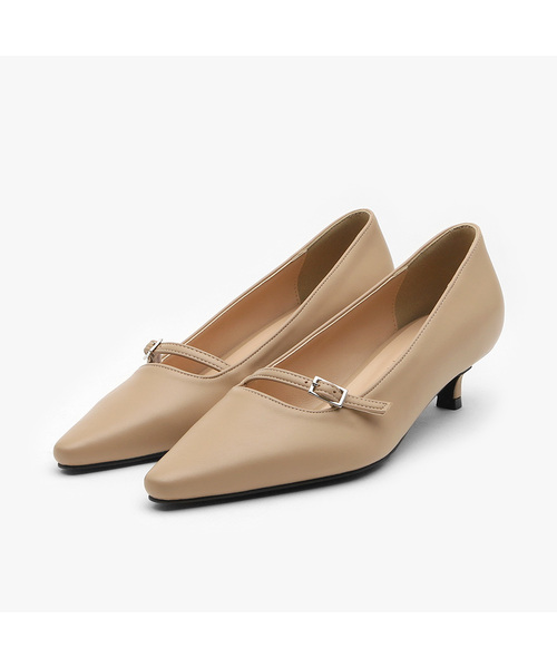 SAPPUN(サプン)の「モビナスクエアパンプスヒール (4/6cm)(パンプス・レディース・ダークベージュ/ベージュ系その他2/ベージュ/ベージュ系その他/ブラウン/ブラウン系その他/ブラック・22.5cm/23cm/23.5cm/24cm/24.5cm/25cm/25.5cm)」の5枚目の写真