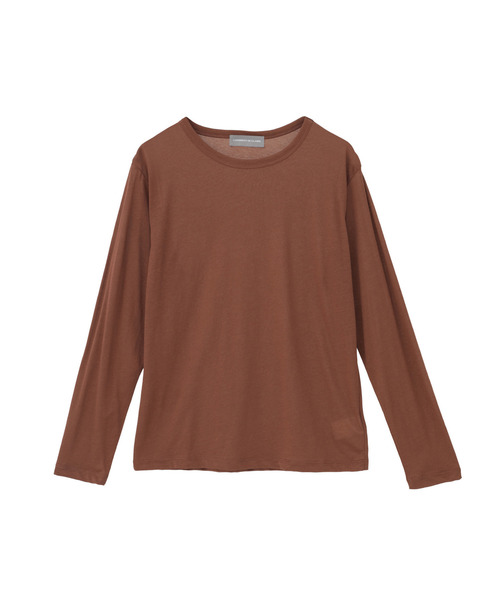LOGEMENT DE CLAIRE(ロジュモンドクレール)の「シアークルーネックカットソー(Tシャツ/カットソー・レディース・キナリ/カーキ/レンガ/ブラック・FREE)」の21枚目の写真
