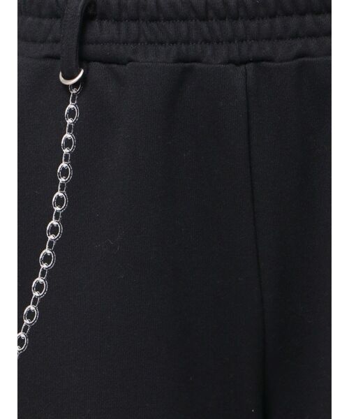 EMODA（エモダ）の「チェーンプリントスウェットパンツ（スウェットパンツ・レディース・グレー/ブラック・MEDIUM/SMALL）」の5枚目の写真