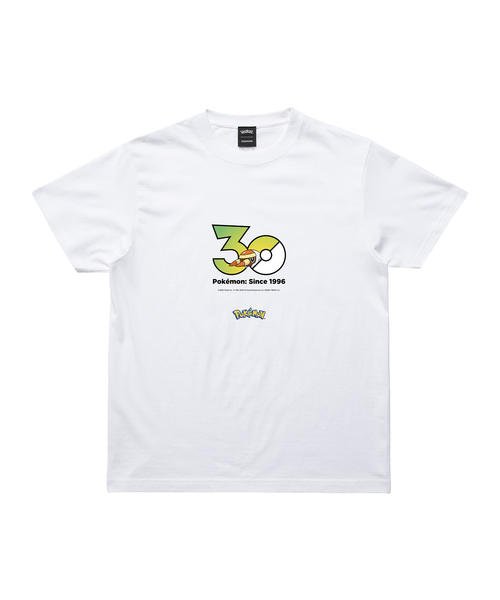 ZOZOSPOT(ゾゾスポット)の「Pokemon 30th Anniversary 1025 T-shirt 「アゴジムシ」(Tシャツ/カットソー・レディース・ホワイト・SMALL/MEDIUM/LARGE/X-LARGE/XX-LARGE/XXX-LARGE/100cm/110cm/120cm/130cm/140cm/150cm/160cm)」の1枚目の写真