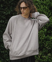 mlt5836- Wool Blend Bonded Crewneck Long Sleeve Tee ロングスリーブクルーネックカットソー(A77626cmb)