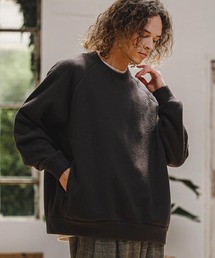 mlt5836- Wool Blend Bonded Crewneck Long Sleeve Tee ロングスリーブクルーネックカットソー(A77626cmb)