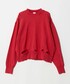 6（ロク）の「【別注】＜KURO for 6＞MORE DAMAGE CREW NECK SWEAT/スウェット（スウェット・XXS）」