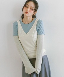 2SET/アイレットレイヤードロンT