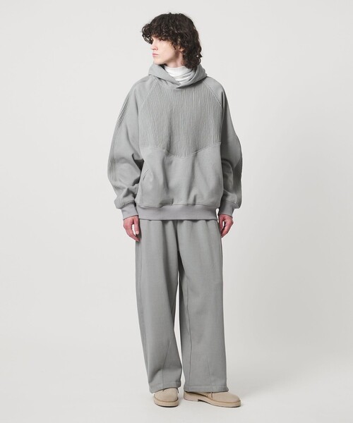 Pheeta(フィータ)の「<Pheeta>Pearl パンツ ‐UNISEX‐ / 016CMen-CUT2(スウェットパンツ・メンズ・ブラック/グレー系・1/2)」の5枚目の写真