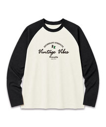 ヴィンテージ VIVE オーバーサイズ ラグラン長袖Tシャツ